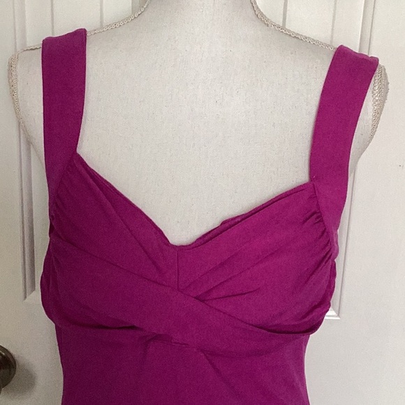 Cache Raspberry Halter Top w/ Built-In Bra - Picture 2 of 8